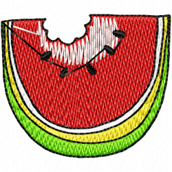 Watermelon Embroidery Design 2 Watermelon Embroidery Design 2